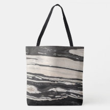 Graniet Stone Pattern All-Over-Print Canvas tas