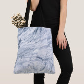 Graniet Stone Pattern All-Over-Print Canvas tas (Dichtbij)