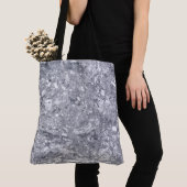 Graniet Stone Pattern All-Over-Print Canvas tas (Dichtbij)