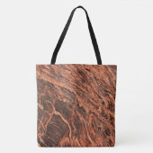Graniet Stone Pattern All-Over-Print Canvas tas (Voorkant)