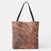 Graniet Stone Pattern All-Over-Print Canvas tas (Achterkant)