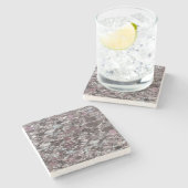 Graniet Stone Pattern Stone Onderzetter (Zijkant)