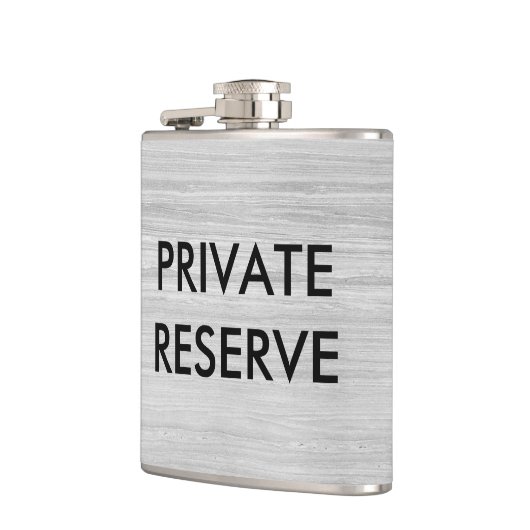 Graniet Stripes van particuliere reserve Heupfles (Links)