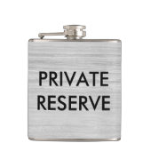 Graniet Stripes van particuliere reserve Heupfles (Voorkant)