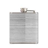 Graniet Stripes van particuliere reserve Heupfles (Achterkant)