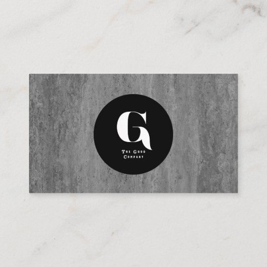 Graniet Visitekaartje (Achterkant)