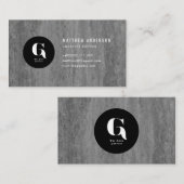 Graniet Visitekaartje (Voorkant / Achterkant)