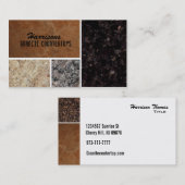 Graniet-Visitekaartjes Visitekaartje (Voorkant / Achterkant)