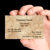 Graniet-Visitekaartjes Visitekaartje