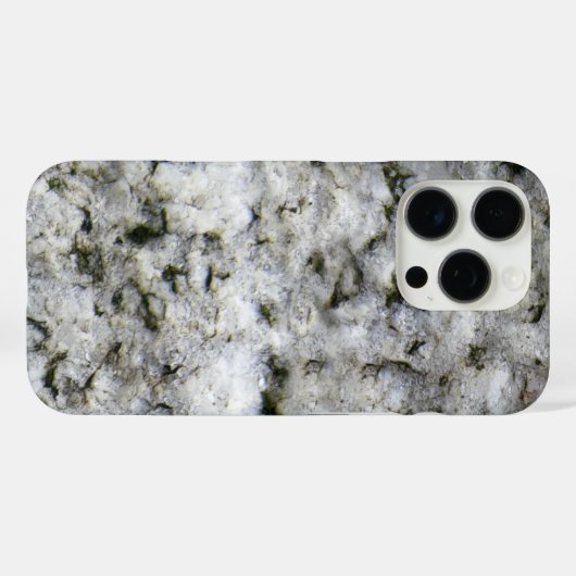 graniet-witsteen Case-Mate iPhone case (Achterkant (horizontaal))
