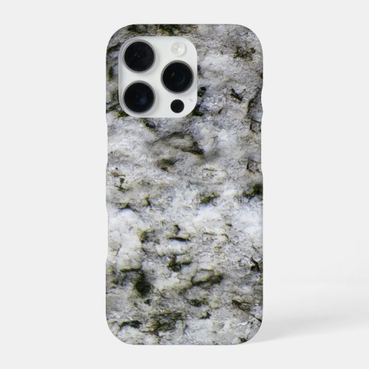 Graniet Witte Rots iPhone Hoesje (Achterkant)