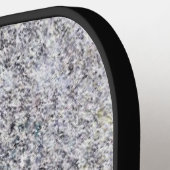 Graniet zwart-II-D Pickleball Paddle (Links Detail)