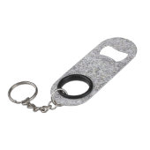 Graniet Zwart    Mini Flessenopener (Voorkant Gekanteld)