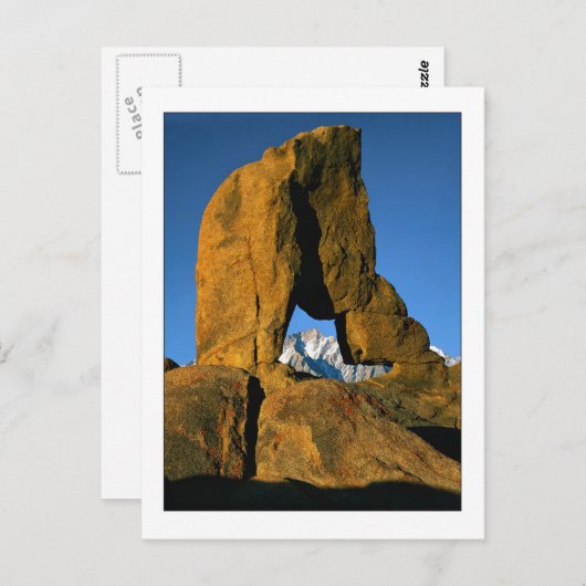 "Granietarch" Briefkaart (Voorkant / Achterkant)