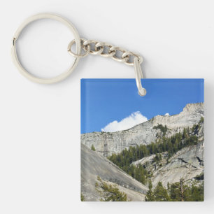 Granietgebergte aan het meer Tenaya, Yosemite, CA Sleutelhanger