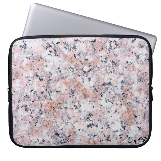 Granietpatroon Laptop Sleeve (Voorkant)