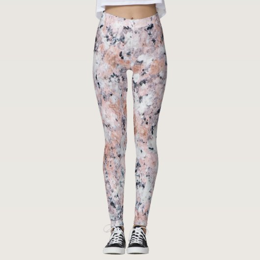 Granietpatroon Leggings (Voorkant)