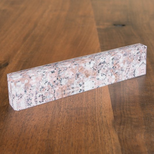 Granietpatroon Naambordje (Zijkant)