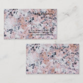 Granietpatroon Visitekaartje (Voorkant / Achterkant)