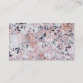 Granietpatroon Visitekaartje (Achterkant)