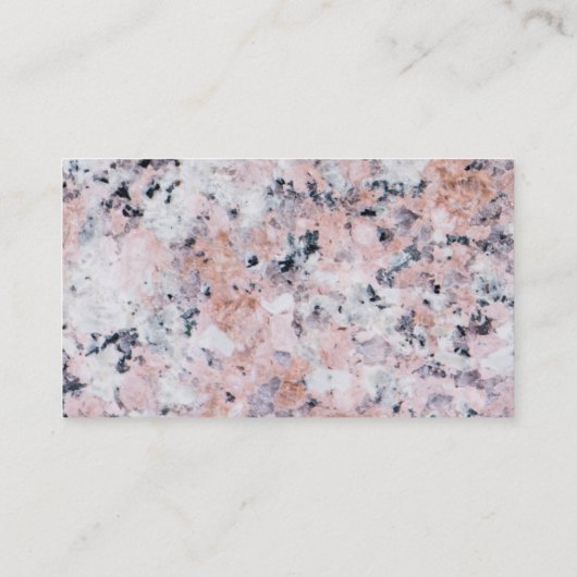 Granietpatroon Visitekaartje (Achterkant)