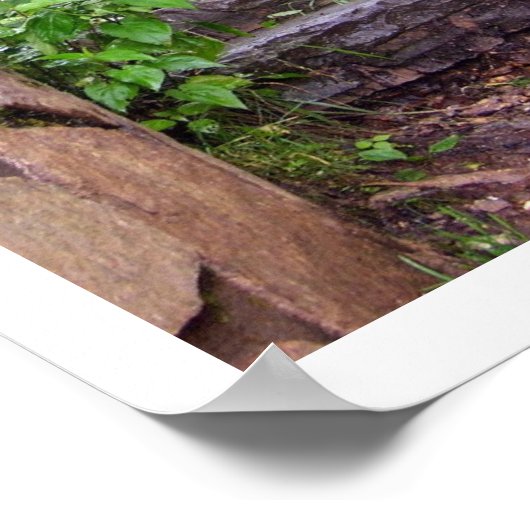 Granietstappen Poster (Hoek)