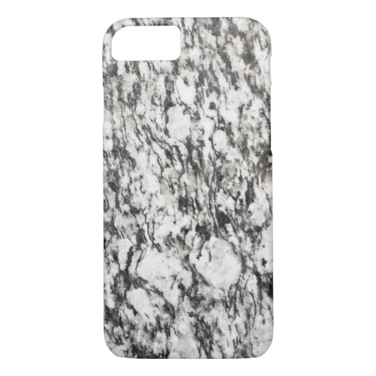 Graniettextuur | Achtergrond marmer in zwart Case-Mate iPhone Case (Achterkant)