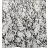 Graniettextuur | Achtergrond marmer in zwart Douchegordijn (Voorkant)