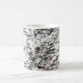 Graniettextuur | Achtergrond marmer in zwart Koffiemok (Center)