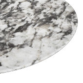 Graniettextuur | Achtergrond marmer in zwart Snijplank (Hoek)