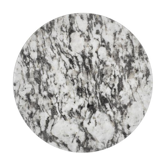 Graniettextuur | Achtergrond marmer in zwart Snijplank (Voorkant)