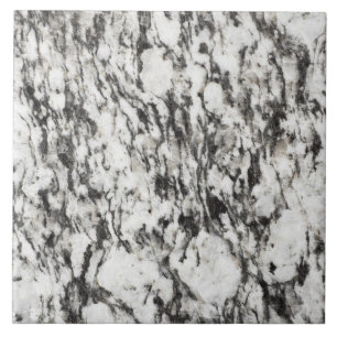 Graniettextuur Achtergrond marmer in zwart Tegeltje