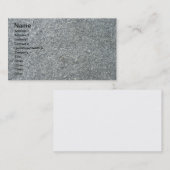 Graniettextuur Visitekaartje (Voorkant / Achterkant)