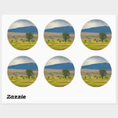 Granite County Montana Ronde Sticker (Vel)