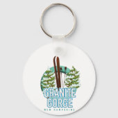 Granite Gorge New Hampshire skiën Sleutelhanger (Voorkant)