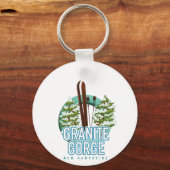 Granite Gorge New Hampshire skiën Sleutelhanger (Voorkant)