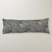 Granite Gray met Green Moss Lichaamskussen (Achterkant)