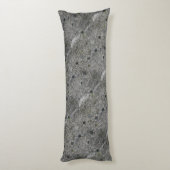 Granite Gray met Green Moss Lichaamskussen (Achterkant (Verticaal))