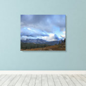 Granite Park Chalet - Nationaal Park Glacier Canvas Afdruk (Insitu (Houten vloer))