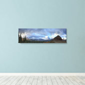 Granite Park Chalet - Nationaal Park Glacier Canvas Afdruk (Insitu (Houten vloer))