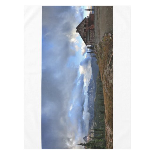 Granite Park Chalet - Nationaal Park Glacier Tafelkleed (Voorkant)