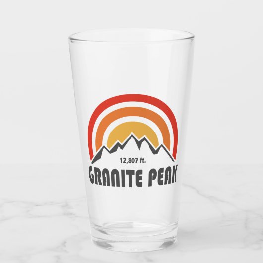 Granite Peak Glas (Voorkant)