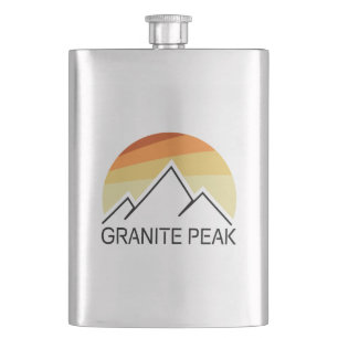 Granite Peak Montana Retro Flacon