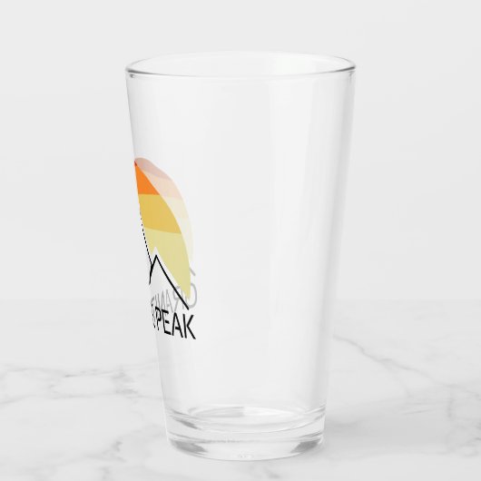 Granite Peak Montana Retro Glas (Links)