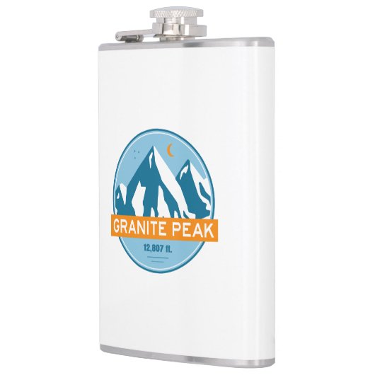 Granite Peak Montana Stars Moon Heupfles (Links)