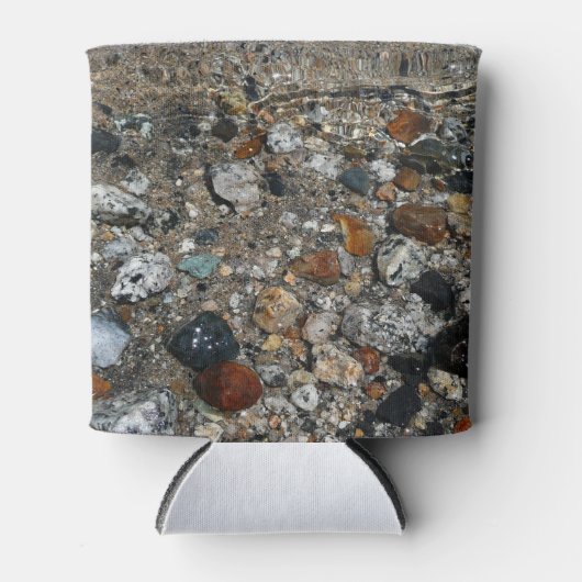 Granite Pebbles in het meer Tenaya bij Yosemite Blikjeskoeler (Voorkant)