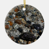 Granite Pebbles in het meer Tenaya bij Yosemite Keramisch Ornament (Voorkant)