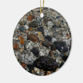 Granite Pebbles in het meer Tenaya bij Yosemite Keramisch Ornament (Links)