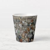 Granite Pebbles in het meer Tenaya bij Yosemite Latte Mok (Voorkant)