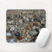 Granite Pebbles in het meer Tenaya bij Yosemite Muismat (Met muis)